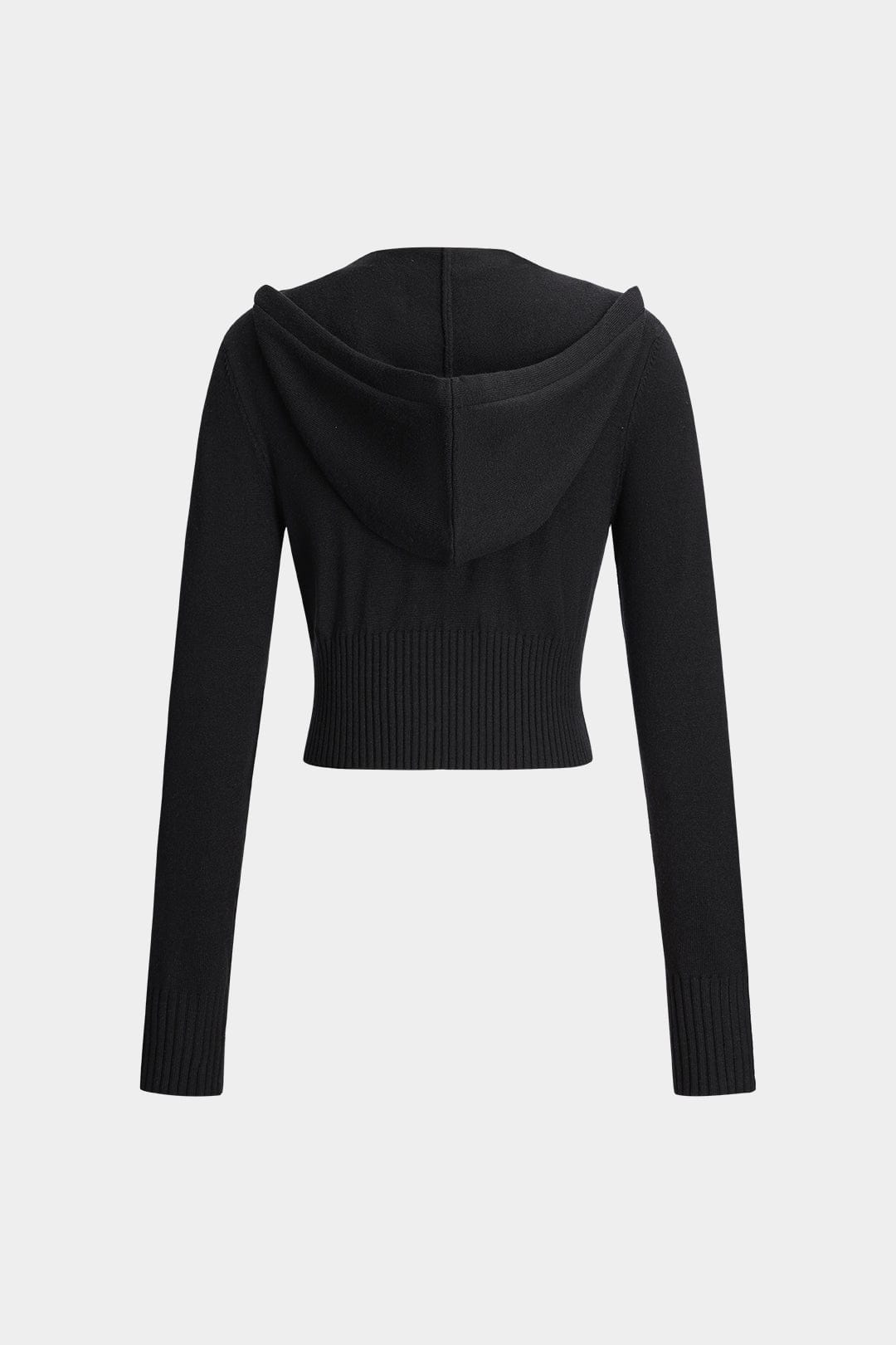 Conjunto De Dos Piezas Con Chaqueta Con Capucha Y Pantalón Acampanado Para Mujer | Ideal Para Uso Diario