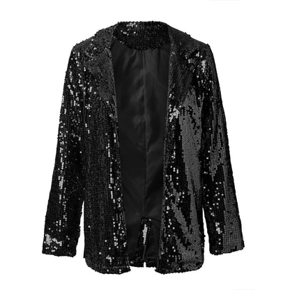 Blazer con Diseño De Paillettes para Mujer | Ideal para Eventos