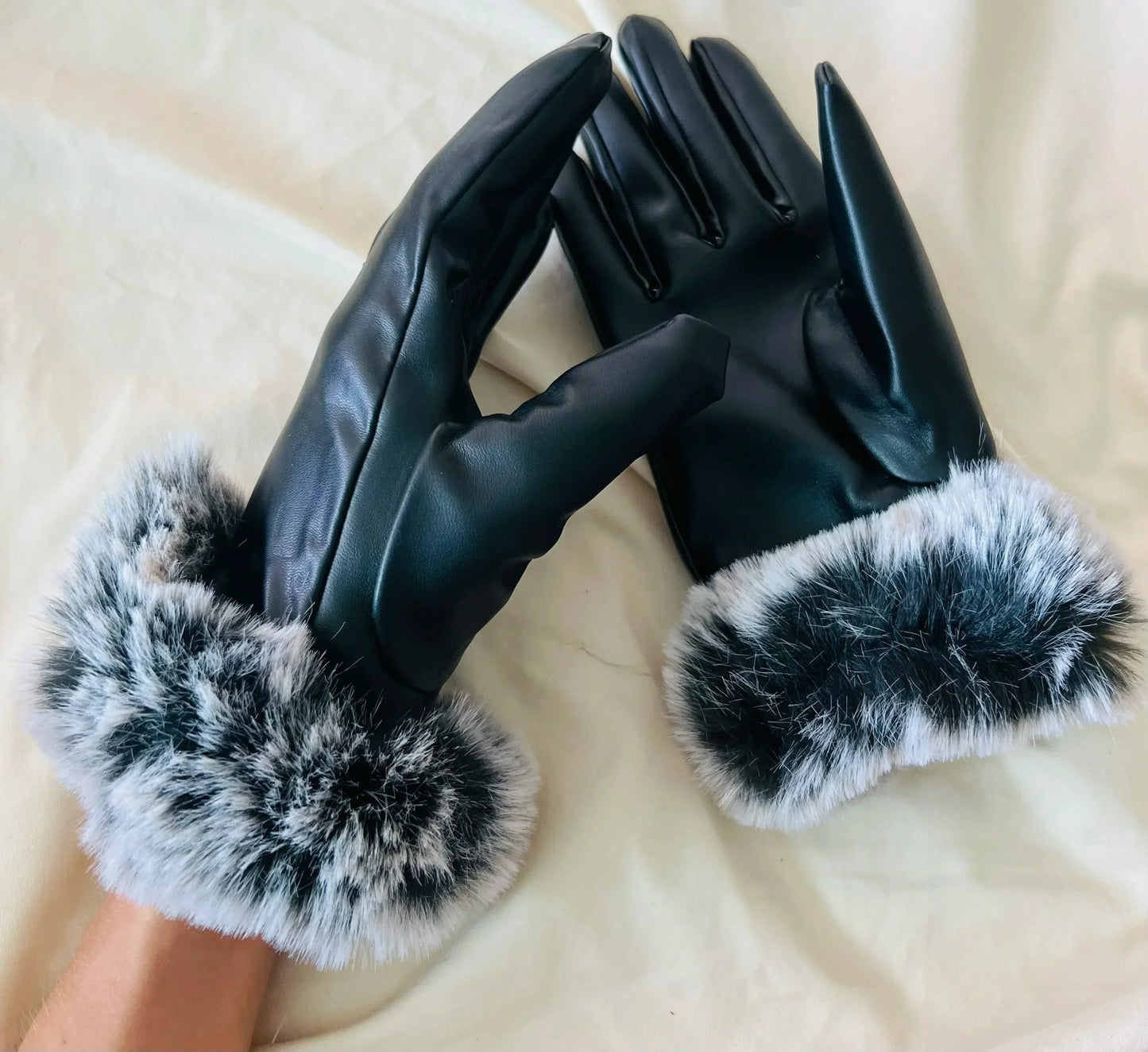 Guantes Con Borde Funcional Para Adultos | Ideales Para Invierno