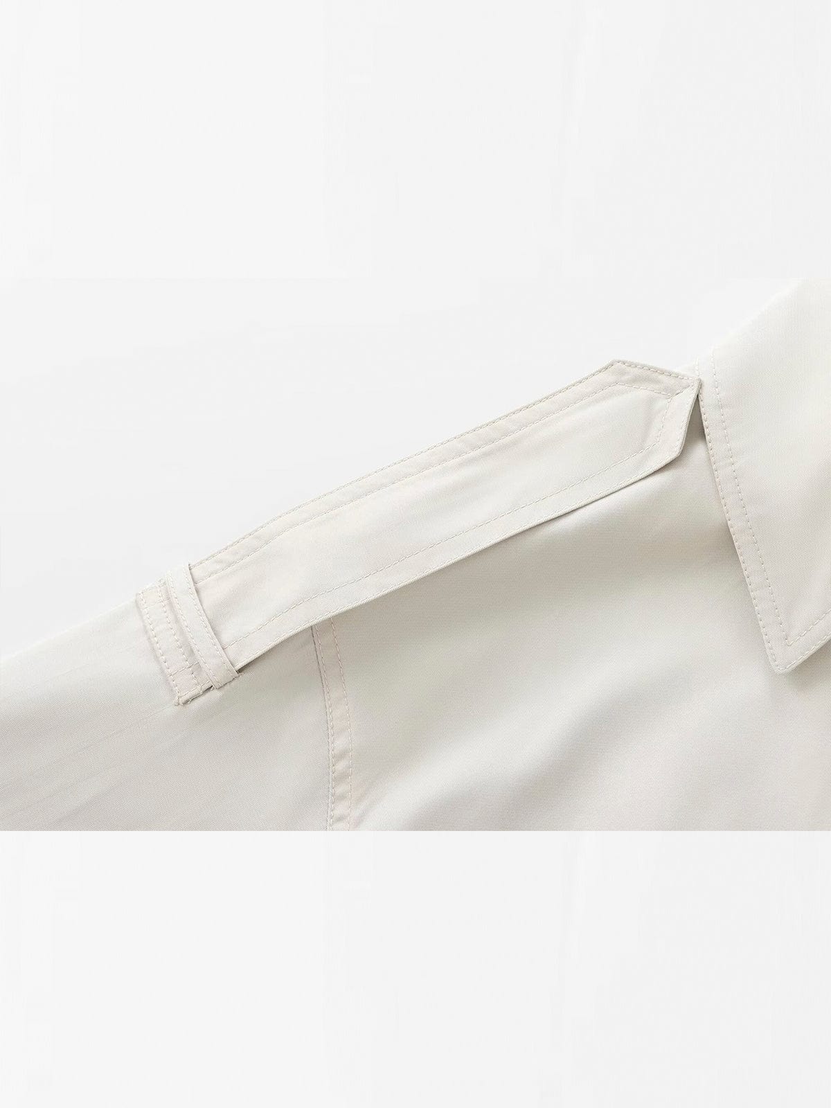 Trench Coat Corto De Doble Botonadura Para Mujer | Ideal Para Entretiempo