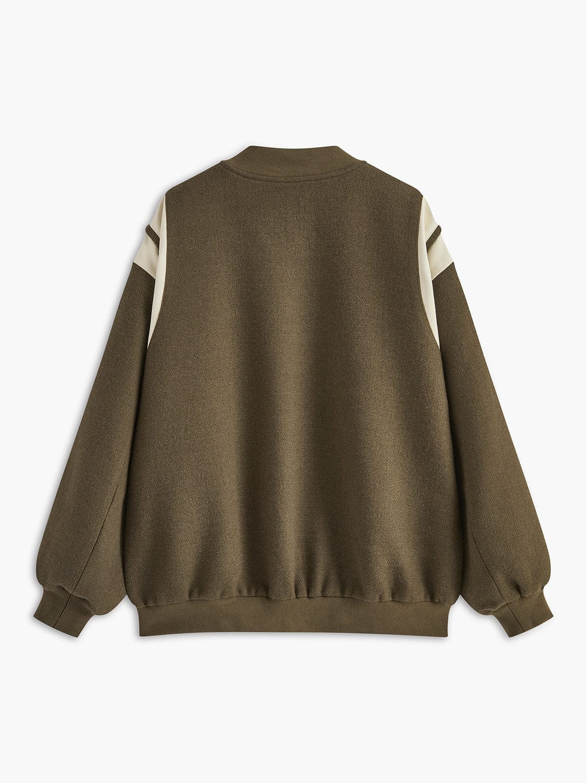 Chaqueta College Oversize con Mangas Contraste para Mujer | Ideal para Estilo Urbano