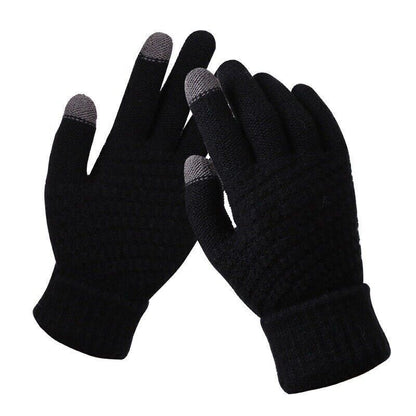 Guantes Con Motivo Texturizado Para Adultos | Ideal Para Invierno