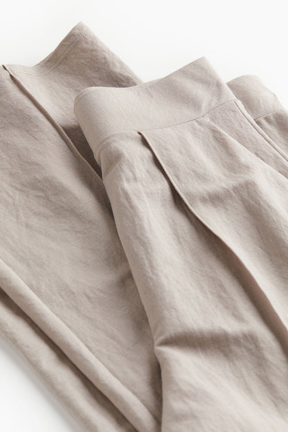 Pantalón De Corte Amplio Para Mujer | Ideal Para Uso Diario