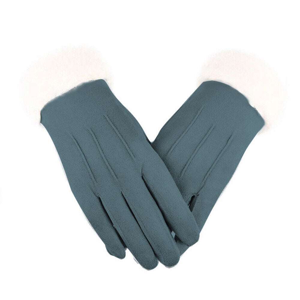 Guantes Con Borde Funcional Para Adultos | Ideales Para Invierno