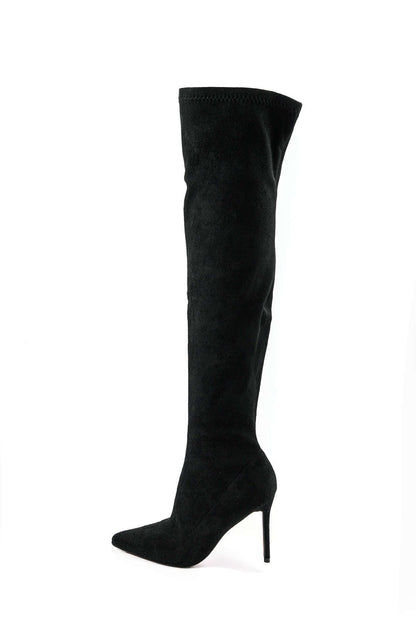 Botas Overknee Con Punta Definida Para Mujer | Ideal Para Otoño E Invierno