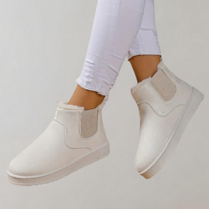 Botas de Invierno con Diseño Liso para Mujer | Ideal para la Temporada Fría