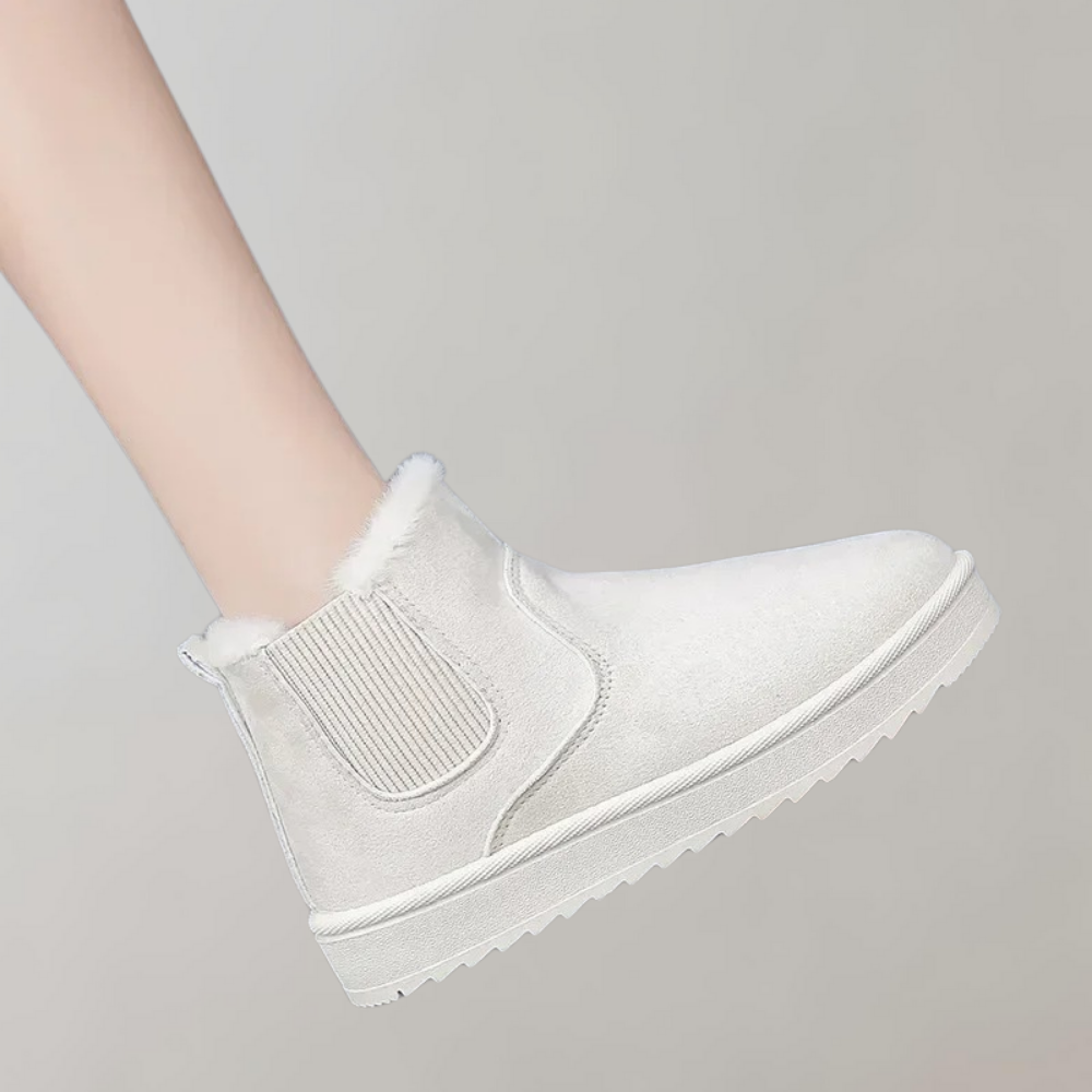 Botas de Invierno con Diseño Liso para Mujer | Ideal para la Temporada Fría