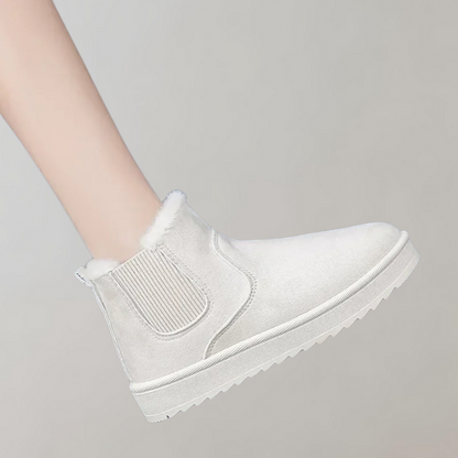 Botas de Invierno con Diseño Liso para Mujer | Ideal para la Temporada Fría