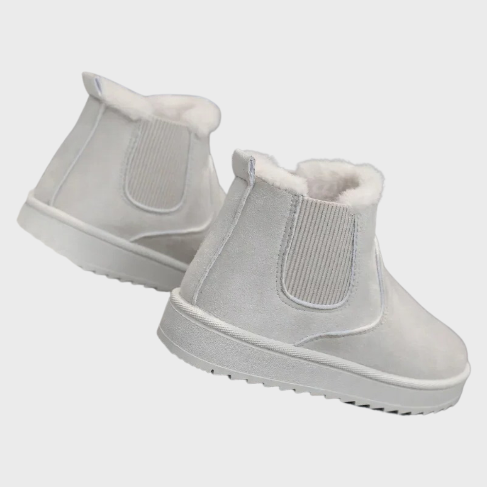 Botas de Invierno con Diseño Liso para Mujer | Ideal para la Temporada Fría