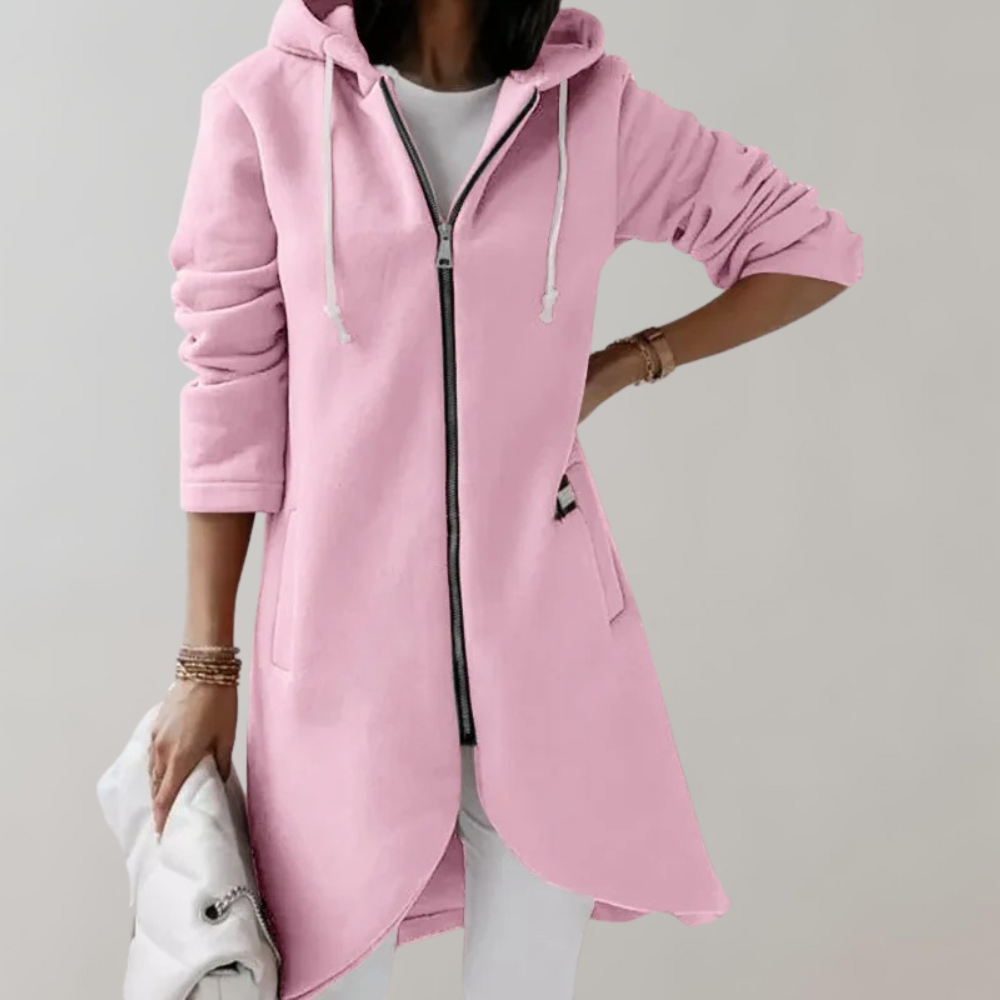 Chaleco con Cremallera y Cuello Alto para Mujer | Ideal para Primavera y Otoño