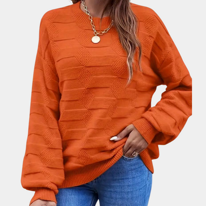 Pulóver Oversized con Mangas Largas para Mujer | Ideal para Uso Diario