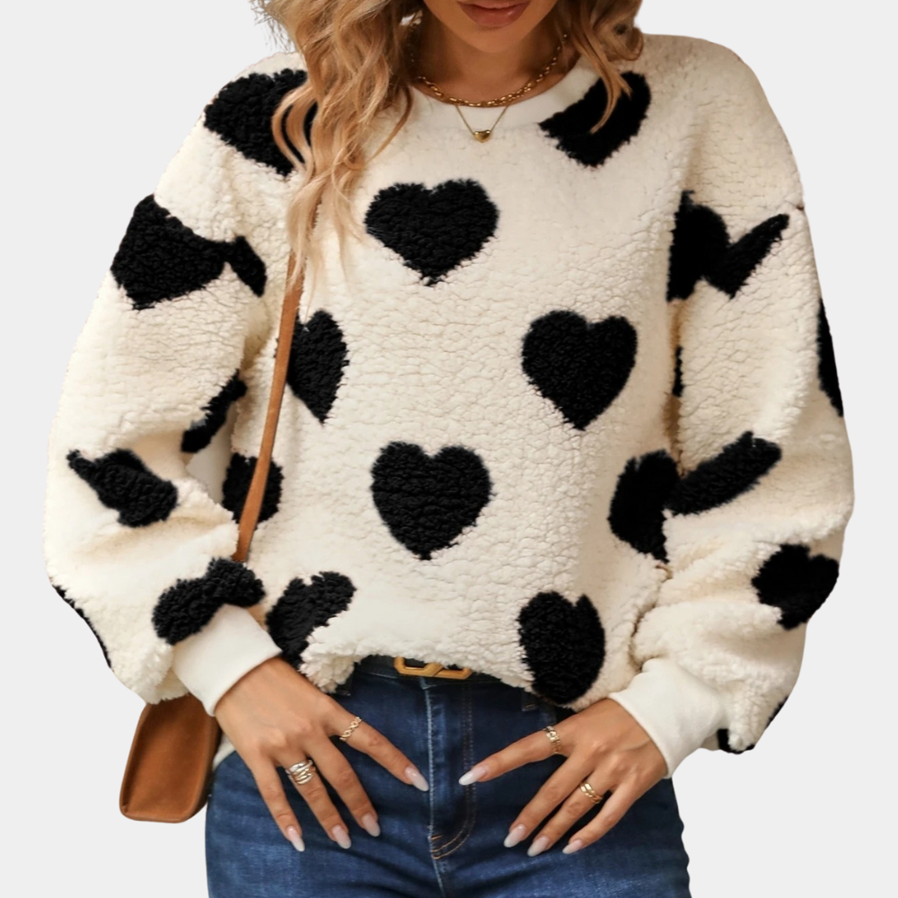 Pulóver de Corte Suelto con Mangas Largas para Mujer | Ideal para Uso Diario