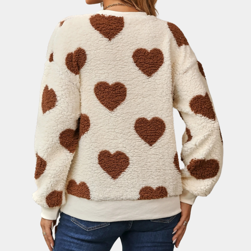 Pulóver de Corte Suelto con Mangas Largas para Mujer | Ideal para Uso Diario