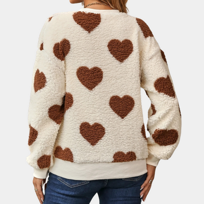 Pulóver de Corte Suelto con Mangas Largas para Mujer | Ideal para Uso Diario