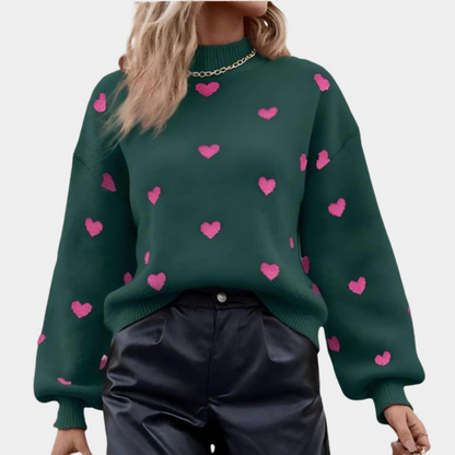 Jersey Oversize De Manga Larga Para Mujeres | Ideal Para Uso Diario