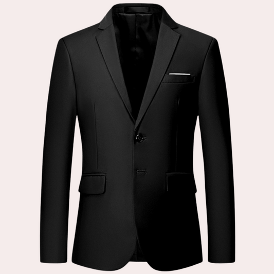 Blazer De Corte Ajustado Con Estructura Para Adultos | Ideal Para Uso Diario O Profesional