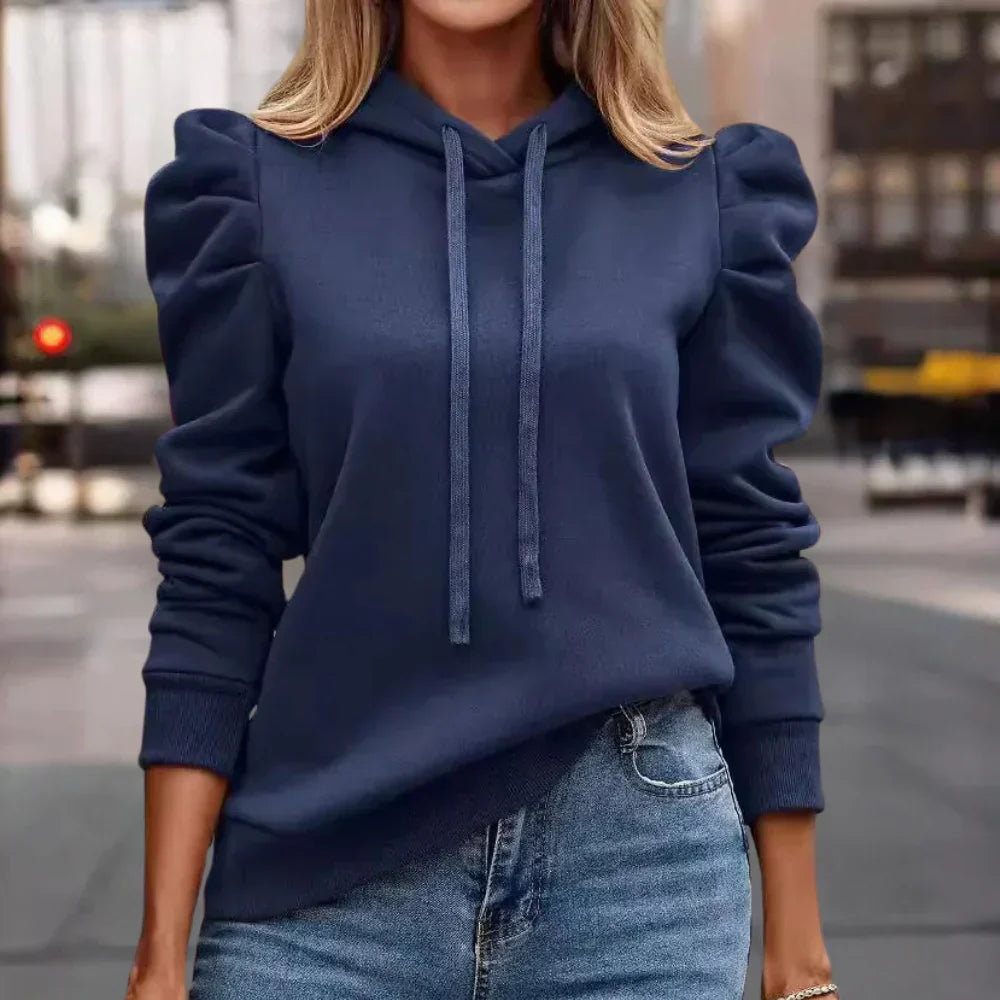 Sudadera con Capucha De Corte Relajado para Mujer | Ideal para Uso Diario