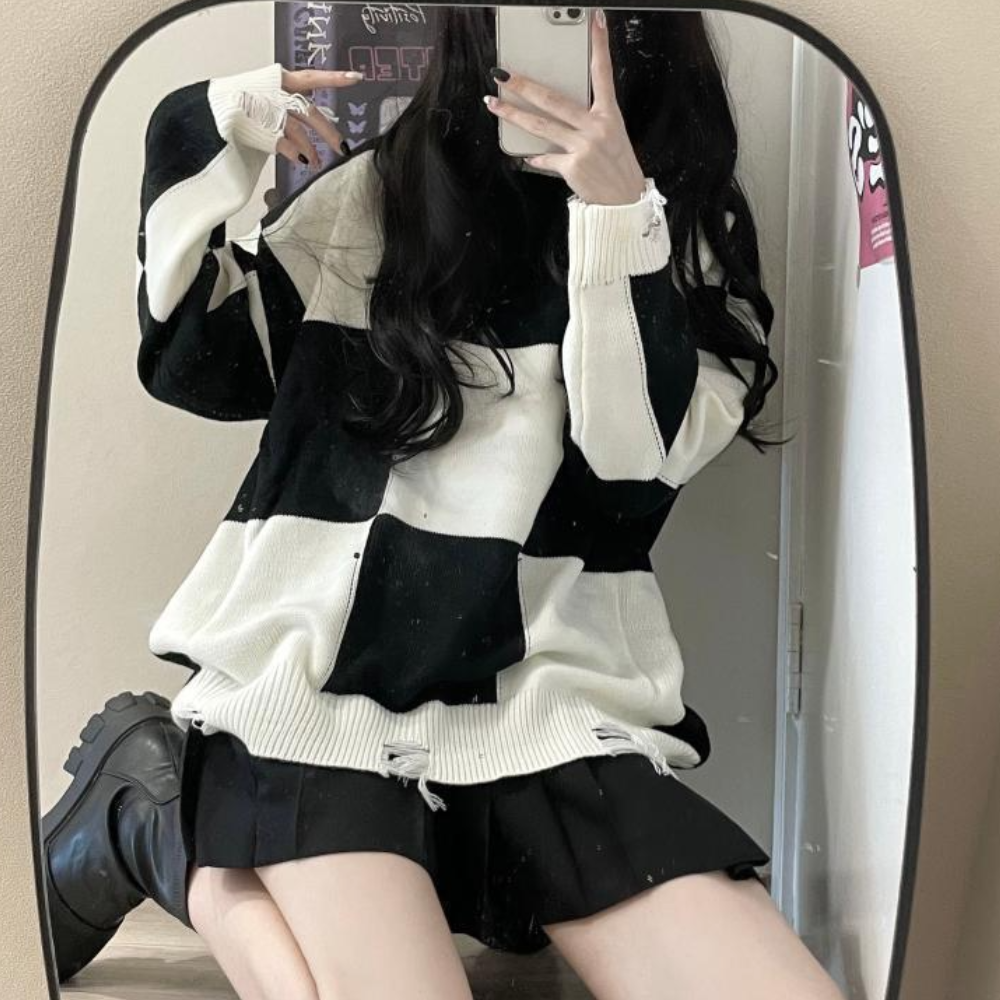 Jersey con Cuello Redondo para Mujer | Ideal para Otoño e Invierno