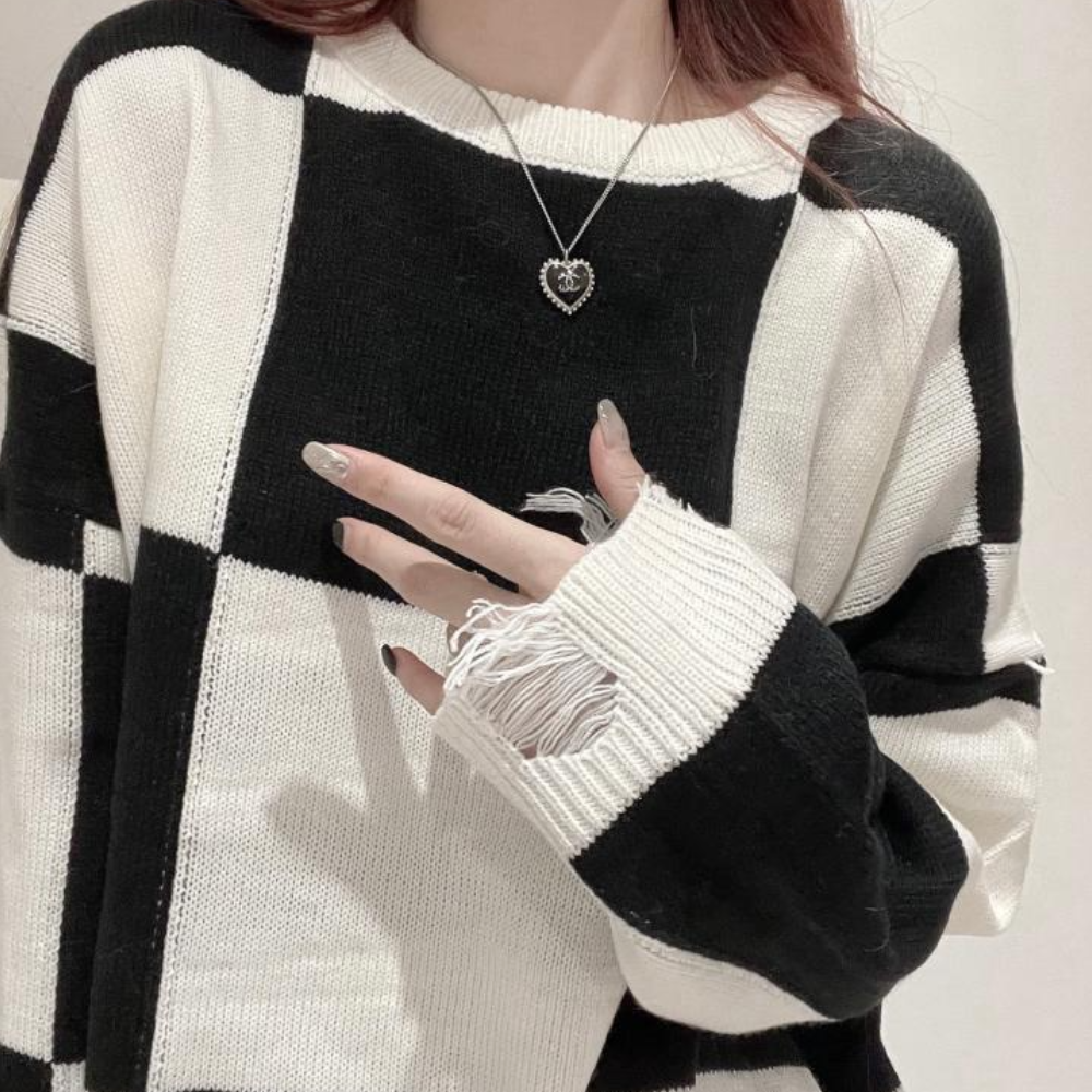 Jersey con Cuello Redondo para Mujer | Ideal para Otoño e Invierno