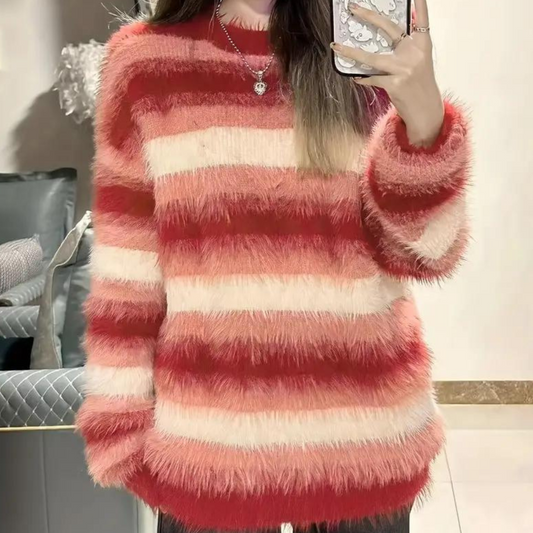 Jersey con Corte Amplio y Hombros Caídos para Mujer | Ideal para Otoño e Invierno