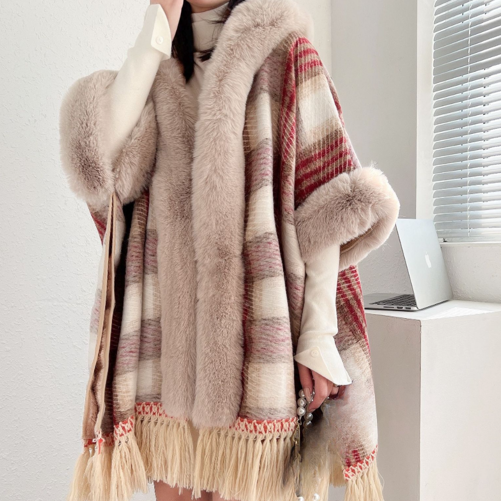 Manteau Largo Con Cinturón Integrado y Corte Clásico Para Mujer | Ideal Para La Temporada Fría