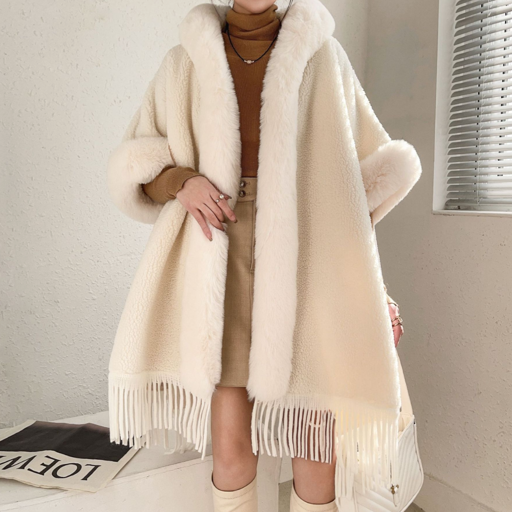 Manteau Largo Con Cinturón Integrado y Corte Clásico Para Mujer | Ideal Para La Temporada Fría
