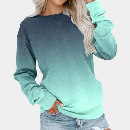 Sudadera con Efecto Degradado para Mujer | Ideal para Uso Diario o Momentos de Ocio