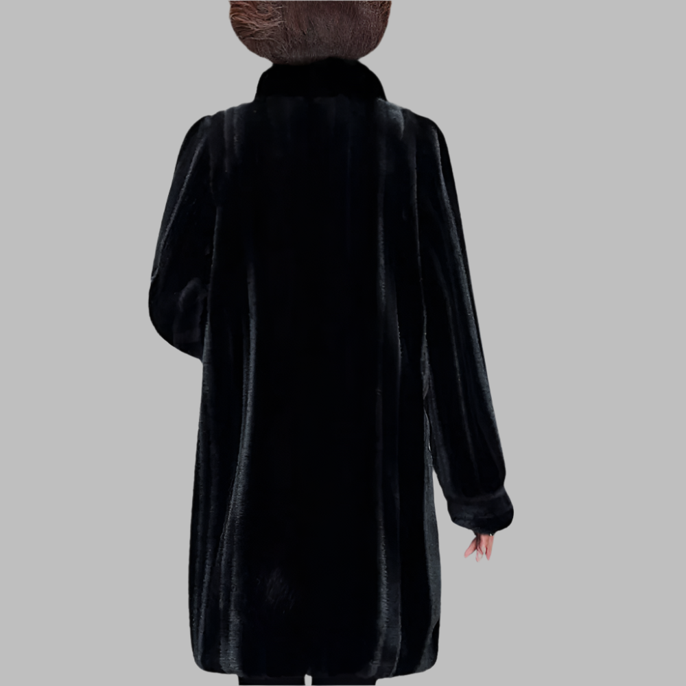 Abrigo Largo con Cuello Alto para Uso Diario | Ideal para Invierno