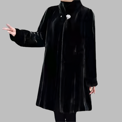 Abrigo Largo con Cuello Alto para Uso Diario | Ideal para Invierno