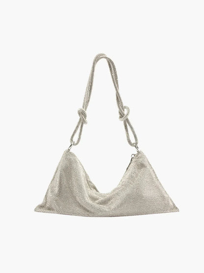 Bolso De Hombro Compacto Con Poignée Anudada Para Mujer | Ideal Para Uso En Salidas Y Eventos