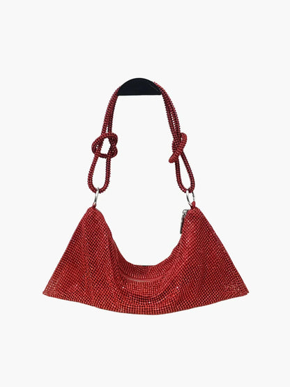 Bolso De Hombro Compacto Con Poignée Anudada Para Mujer | Ideal Para Uso En Salidas Y Eventos