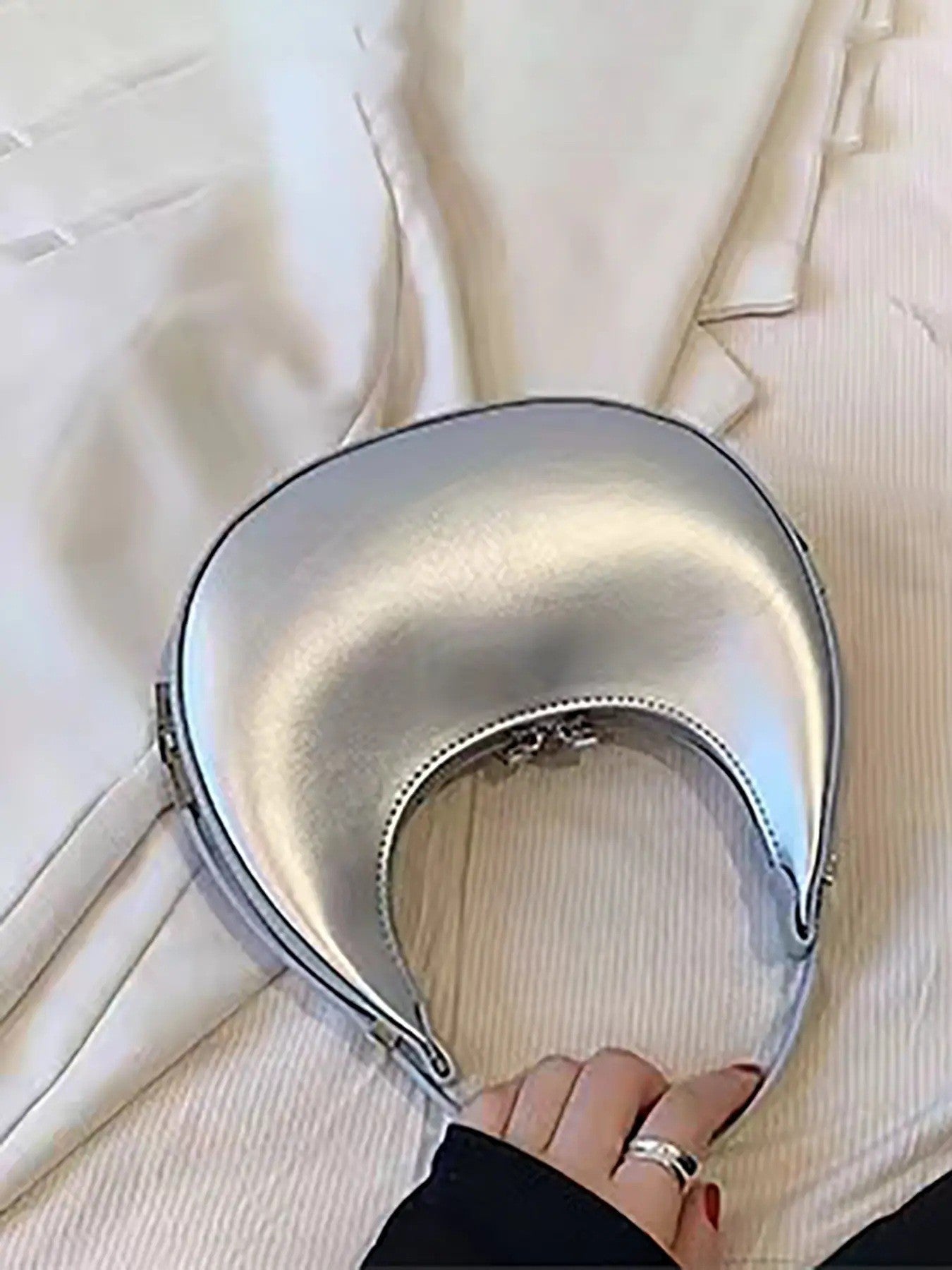 Bolso De Hombro Con Cierre Metálico Para Mujer | Ideal Para Uso Diario Y Salidas En Ciudad