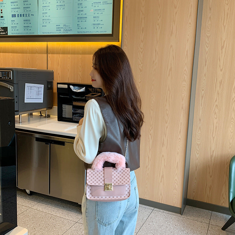 Mini Bolso Cuadrado Con Compartimentos Interiores Para Mujer | Ideal Para Uso Diario Y Salidas En Ciudad