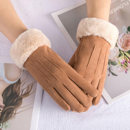 Guantes Con Borde Funcional Para Adultos | Ideales Para Invierno