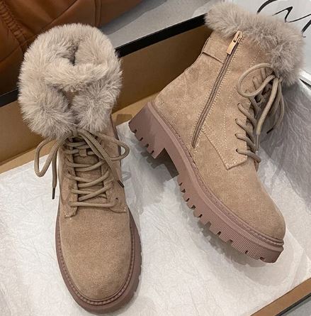 Botas Con Diseño Cerrado Para Mujer | Ideal Para Uso Diario