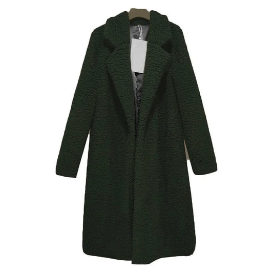 Manteco Largo con Corte Amplio para Mujer | Ideal para Invierno
