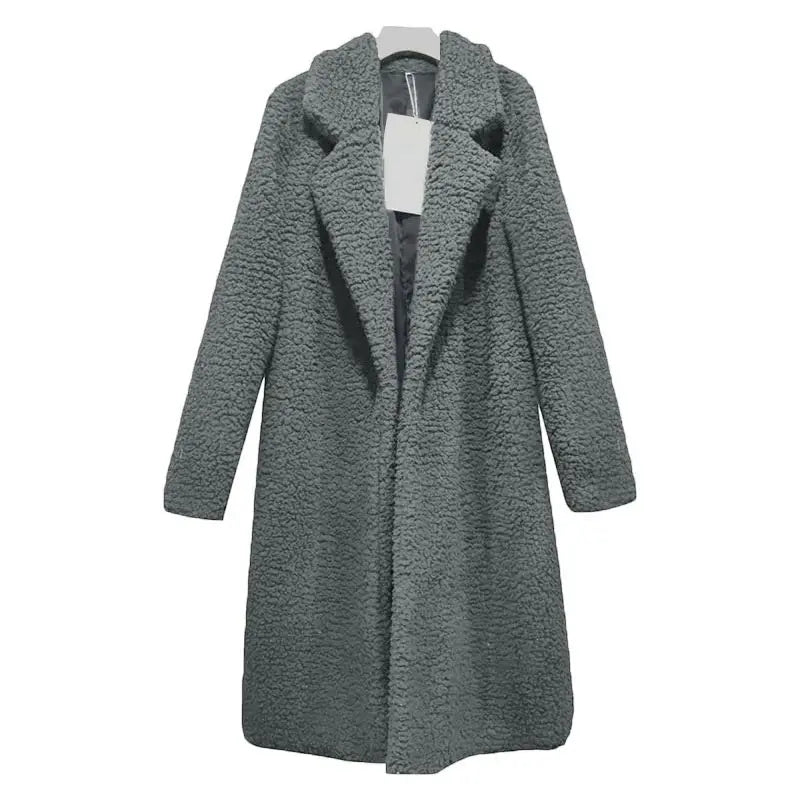 Manteco Largo con Corte Amplio para Mujer | Ideal para Invierno
