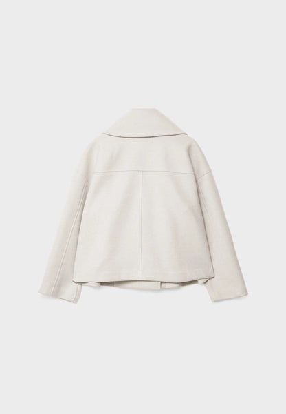 Chaqueta Corta Cruzada con Doble Botonadura para Mujer | Ideal para Oficina y Uso Diario