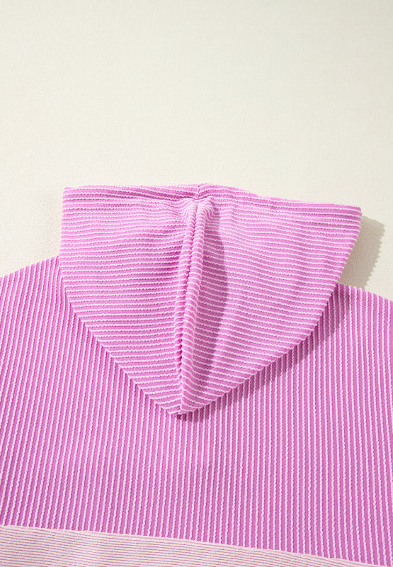 Sudadera Con Capucha y Bloques De Color Para Mujer | Ideal Para Uso Diario