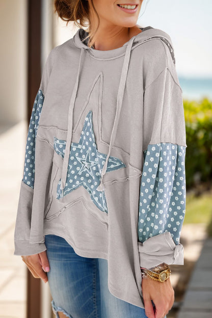 Sudadera Con Capucha y Estampado De Estrellas Para Mujer | Ideal Para Uso Diario