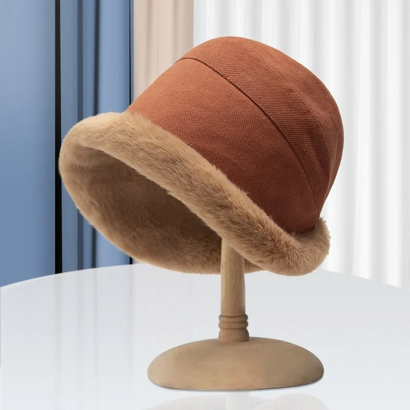Sombrero Tipo Bucket Plegable para Mujer | Ideal para Invierno