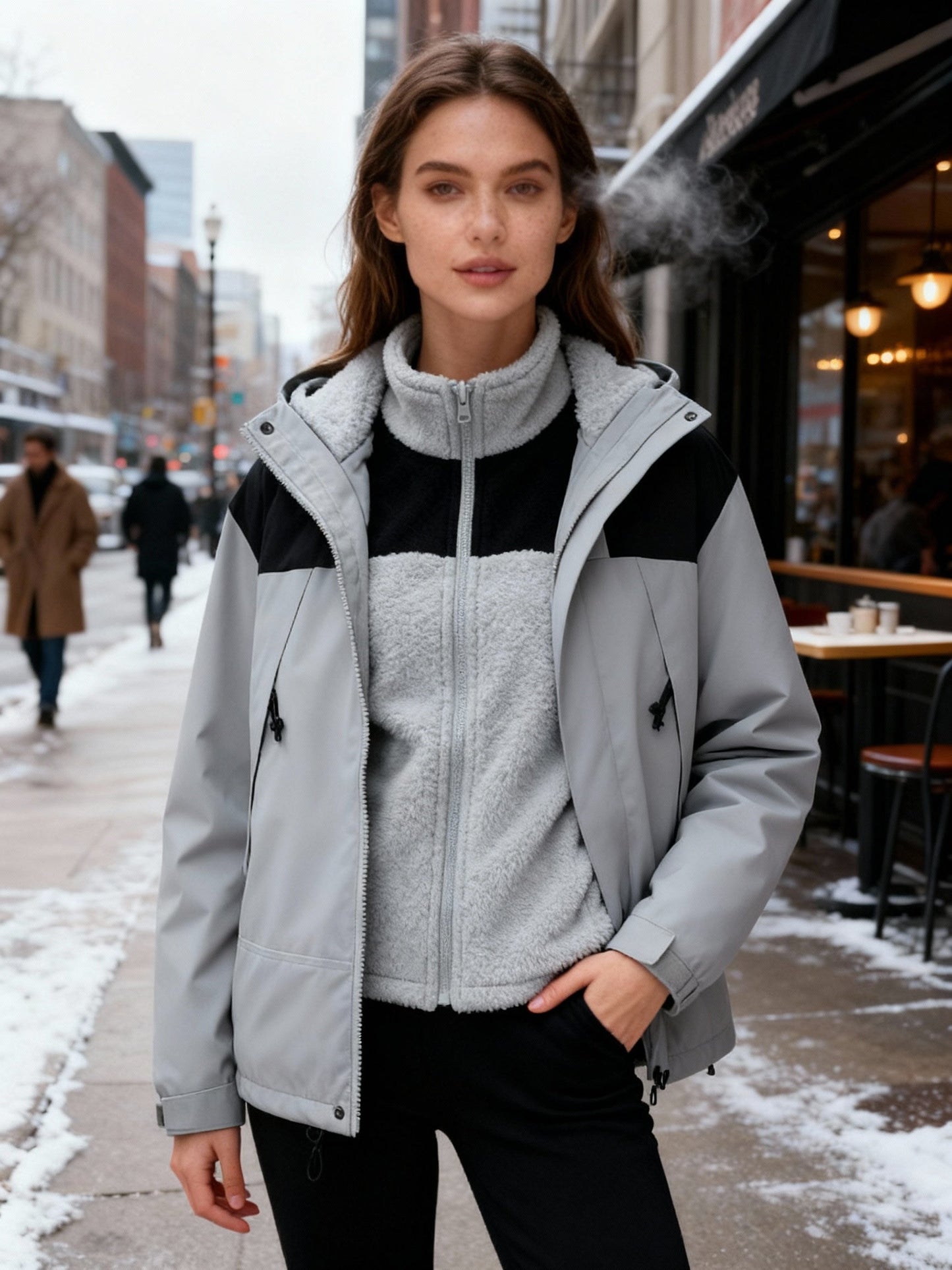 Chaqueta 3 En 1 Con Diseño Modular Para Mujer | Ideal Para Otoño E Invierno