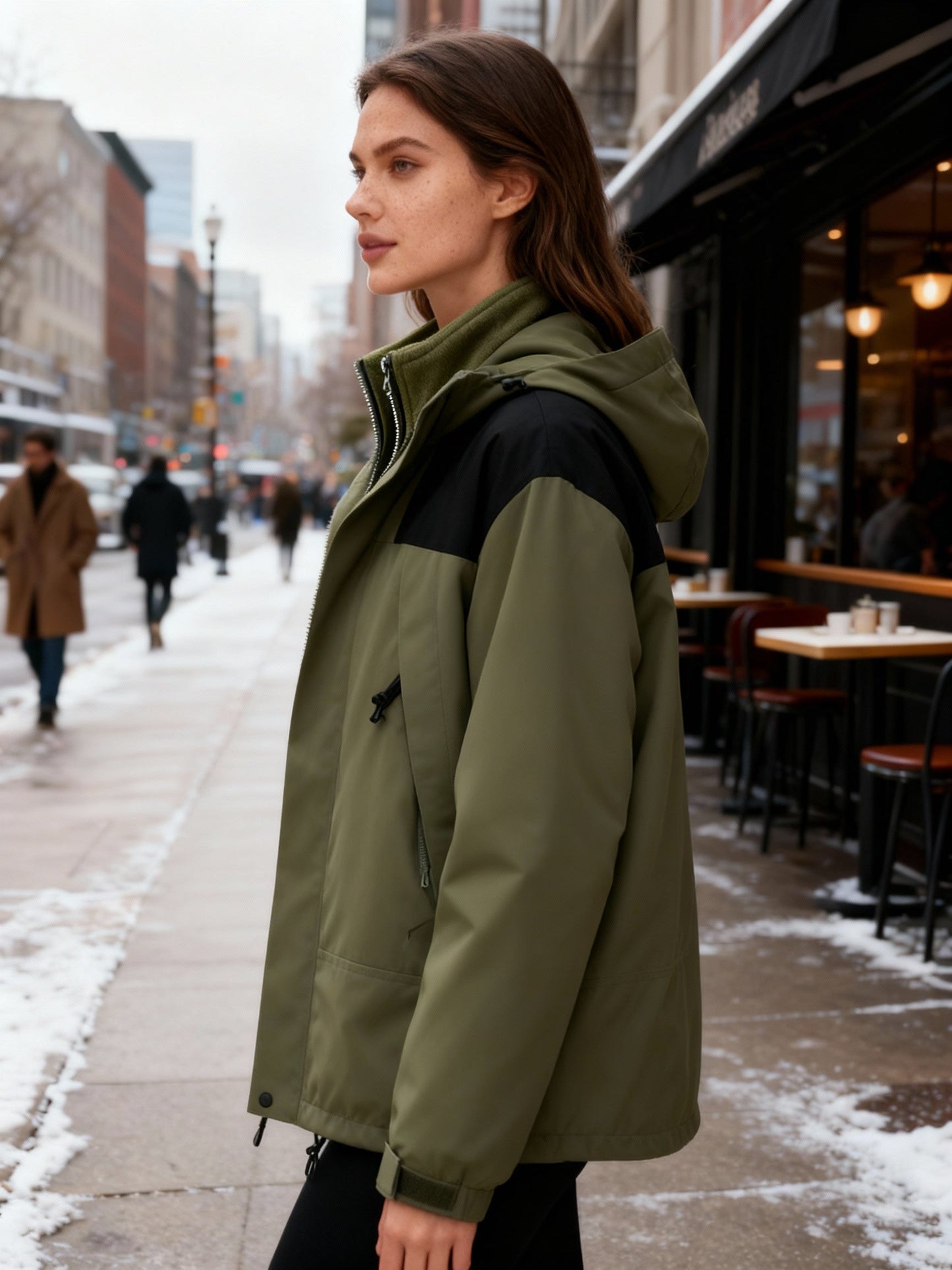 Chaqueta 3 En 1 Con Diseño Modular Para Mujer | Ideal Para Otoño E Invierno