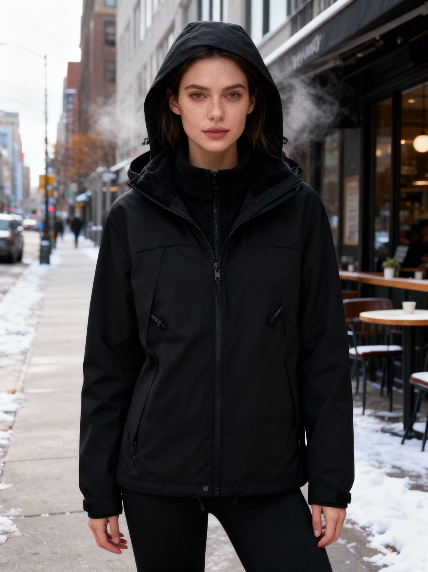 Chaqueta 3 En 1 Con Diseño Modular Para Mujer | Ideal Para Otoño E Invierno