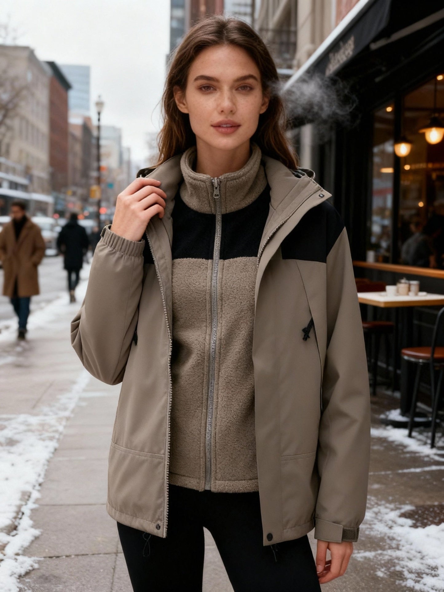 Chaqueta 3 En 1 Con Diseño Modular Para Mujer | Ideal Para Otoño E Invierno