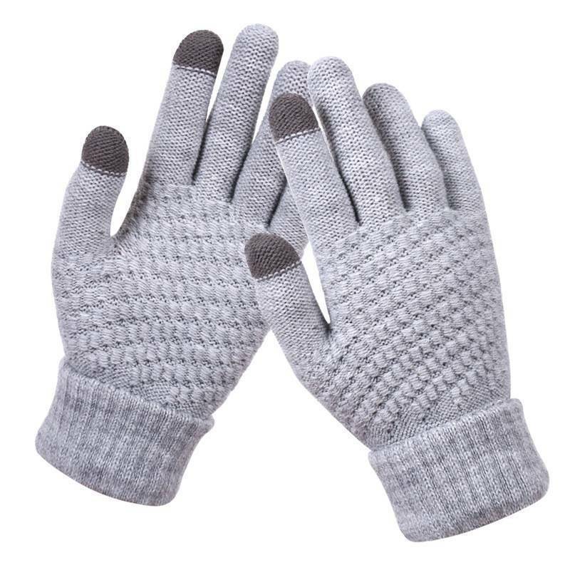 Guantes Con Motivo Texturizado Para Adultos | Ideal Para Invierno
