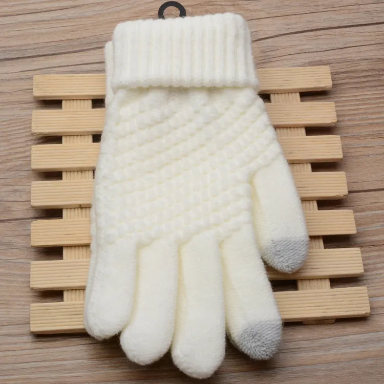 Guantes Con Motivo Texturizado Para Adultos | Ideal Para Invierno