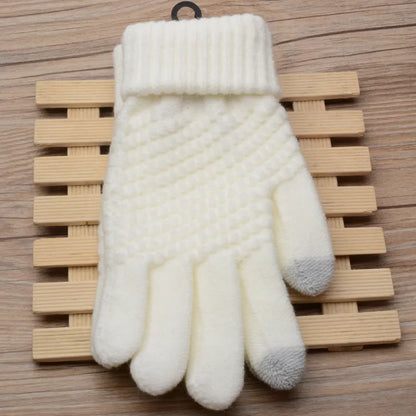 Guantes Con Motivo Texturizado Para Adultos | Ideal Para Invierno