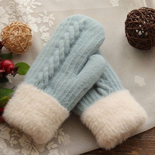 Manoplas Con Acabado Tejido Para Adultos | Ideales Para Invierno