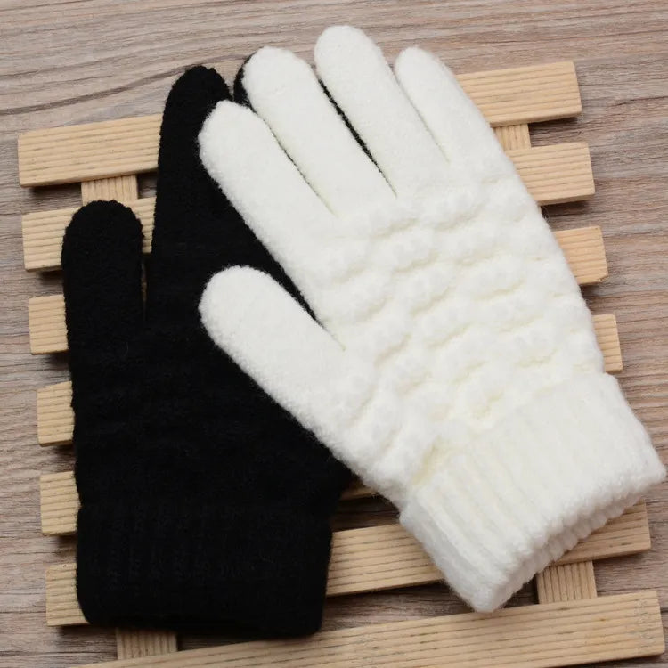 Guantes Con Motivo Texturizado Para Adultos | Ideal Para Invierno